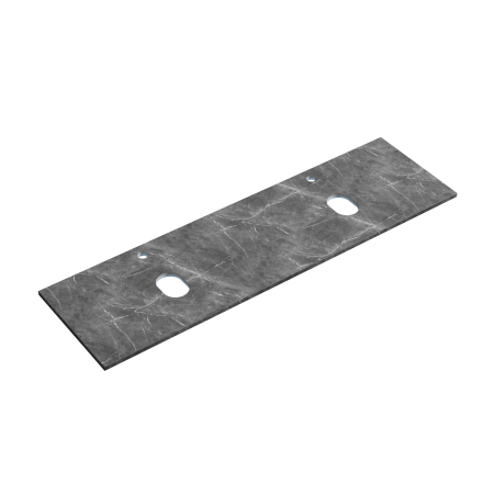 Столешница для ванной комнаты  SANCOS Black Sky 1600х460 c отверстием под смеситель, TT160A1X